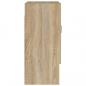 Preview: Wandschrank Sonoma-Eiche 60x31x70 cm Holzwerkstoff