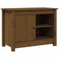 Preview: TV-Schrank Honigbraun 70x36,5x52 cm Massivholz Kiefer