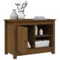 Preview: TV-Schrank Honigbraun 70x36,5x52 cm Massivholz Kiefer