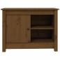 Preview: TV-Schrank Honigbraun 70x36,5x52 cm Massivholz Kiefer