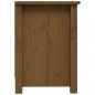 Preview: TV-Schrank Honigbraun 70x36,5x52 cm Massivholz Kiefer