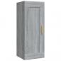 Preview: Wandschrank Grau Sonoma 35x34x90 cm Holzwerkstoff