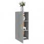 Preview: Wandschrank Grau Sonoma 35x34x90 cm Holzwerkstoff