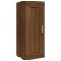 Preview: Wandschrank Braun Eichen-Optik 35x34x90 cm Holzwerkstoff