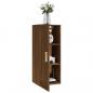 Preview: Wandschrank Braun Eichen-Optik 35x34x90 cm Holzwerkstoff