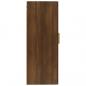 Preview: Wandschrank Braun Eichen-Optik 35x34x90 cm Holzwerkstoff