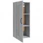 Preview: Hängeschrank Grau Sonoma 35x34x90 cm Holzwerkstoff