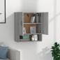 Preview: Wandschrank Grau Sonoma 60x31x70 cm Holzwerkstoff