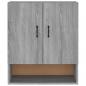 Preview: Wandschrank Grau Sonoma 60x31x70 cm Holzwerkstoff