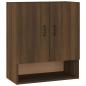 Preview: Wandschrank Braun Eichen-Optik 60x31x70 cm Holzwerkstoff