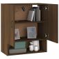 Preview: Wandschrank Braun Eichen-Optik 60x31x70 cm Holzwerkstoff