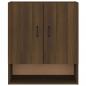 Preview: Wandschrank Braun Eichen-Optik 60x31x70 cm Holzwerkstoff