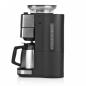 Preview: BEEM Fresh-Aroma-Perfect II Duo Filter-Kaffeemaschine mit Mahlwerk, 1000W, 125ml, mit Glas- und Isolierkanne, schwarz/Edelstahl (05192)