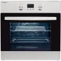 Preview: ARDEBO.de Exquisit EBE65-1H EEK: A Elektro-Einbaubackofen, 60 cm breit, 51 Liter, Heißluft, Grill, inox