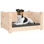 Preview: Hundebett 55,5x45,5x28 cm Massivholz Kiefer