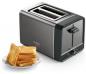 Preview: Bosch TAT5P425DE Kompakt Toaster, 970W, 2 Scheiben, DesignLine, Auftau- und Aufwärmfunktion, Gleichmäßiges Röstbild, Grau