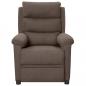 Preview: Massagesessel Elektrisch Taupe Stoff