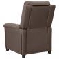 Preview: Massagesessel Elektrisch Taupe Stoff