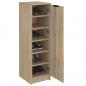 Preview: Schuhschrank Sonoma-Eiche 30x35x100 cm Holzwerkstoff