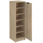 Preview: Schuhschrank Sonoma-Eiche 30x35x100 cm Holzwerkstoff