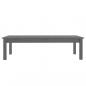 Preview: Couchtisch Grau 110x50x30 cm Massivholz Kiefer