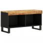 Preview: TV-Schrank 85x33x43,5 cm Massivholz Mango