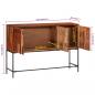 Preview: Sideboard 110x28x76 cm Massivholz Akazie