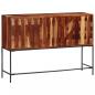 Preview: Sideboard 110x28x76 cm Massivholz Akazie