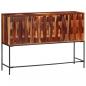 Preview: Sideboard 110x28x76 cm Massivholz Akazie