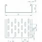 Preview: Obo Bettermann MKS 620 FS Kabelrinne MKS gelocht, mit Verbinder-Set 60x200x3000, St, FS (Menge: 3 m je Bestelleinheit)