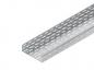 Preview: ARDEBO.de - RS 60.300 Kabelrinne schwer, 60x300x3000 mm, t=1,5 mm, gelocht, Stahl, bandverzi