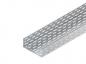 Preview: ARDEBO.de - RL 85.300 Kabelrinne, 85x300x3000 mm, t=1,0 mm, gelocht, Stahl, bandverzinkt DIN