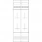 Preview: Eaton Electric ZSD-Z29A1074 Zählerfeld, 2-feldrig, vorbereitet, Version Z29A1074