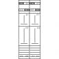 Preview: Eaton Electric ZSD-Z29A1074 Zählerfeld, 2-feldrig, vorbereitet, Version Z29A1074