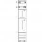 Preview: ARDEBO.de - ZSD-Z19A0574 Zählerfeld, 1-feldrig, vorbereitet, Version Z19A0574