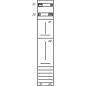 Preview: Eaton Electric ZSD-Z19A0574 Zählerfeld, 1-feldrig, vorbereitet, Version Z19A0574