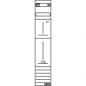 Preview: Eaton Electric ZSD-M19A0573 Zählerfeld, 1-feldrig, vorbereitet, Version M19A0573