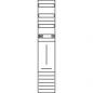 Preview: Eaton Electric ZSD-N19A1187 Zählerfeld, 1-feldrig, vorbereitet, Version N19A1187