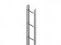 Preview: ARDEBO.de - STL 60.203/3 Steigetrasse, 60x200x3000 mm, Sprossenabstand 300 mm, 1 kN, t=1,5 m