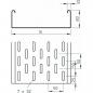 Preview: Obo Bettermann MKS 615 FS Kabelrinne MKS gelocht, mit Verbinder-Set 60x150x3000, St, FS (Menge: 3 m je Bestelleinheit)