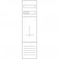 Preview: Eaton Electric ZSD-Z17A1239 Zählerfeld, 1-feldrig, vorbereitet, Version Z17A1239