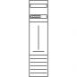 Preview: Eaton Electric ZSD-Z17A1239 Zählerfeld, 1-feldrig, vorbereitet, Version Z17A1239