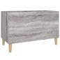 Preview: Plattenschrank Grau Sonoma 74,5x38x48 cm Holzwerkstoff