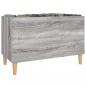 Preview: Plattenschrank Grau Sonoma 74,5x38x48 cm Holzwerkstoff