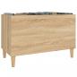 Preview: Plattenschrank Sonoma-Eiche 74,5x38x48 cm Holzwerkstoff