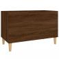 Preview: Plattenschrank Braun Eichen-Optik 74,5x38x48 cm Holzwerkstoff