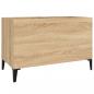 Preview: Plattenschrank Sonoma-Eiche 74,5x38x48 cm Holzwerkstoff