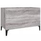 Preview: Plattenschrank Grau Sonoma 74,5x38x48 cm Holzwerkstoff