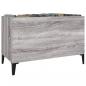 Preview: Plattenschrank Grau Sonoma 74,5x38x48 cm Holzwerkstoff