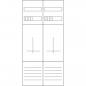 Preview: Eaton Electric ZSD-Z27A1332 Zählerfeld, 2-feldrig, vorbereitet, Version Z27A1332